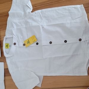 Cotton Shirt-Short sleeves